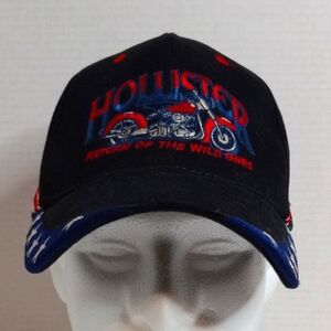 Men's Hollister Red, White, Blue Embroidered Hat